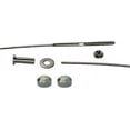 thumbnail image 1 of VistaView CableTec - Fast and Easy Stainless Steel Cable Railing Installation Kit for Residential Metal Posts - 1/8 Inch Cable, 5 Feet With Brushed Stainless Chamfer Caps, 1 of 5