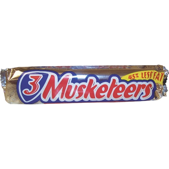Vistar 3 Musketeers Candy Bar - Single Pack