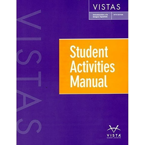 Pre-Owned Vistas 5e Student Activities Manual