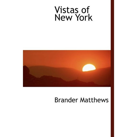 Vistas of New York (Large Print) (Hardcover)