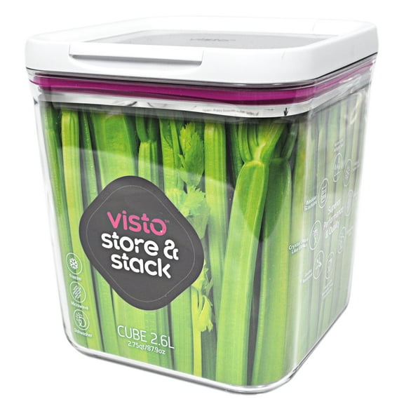 Visto Store and Stack Food Storage Cube 2.75 Quarts