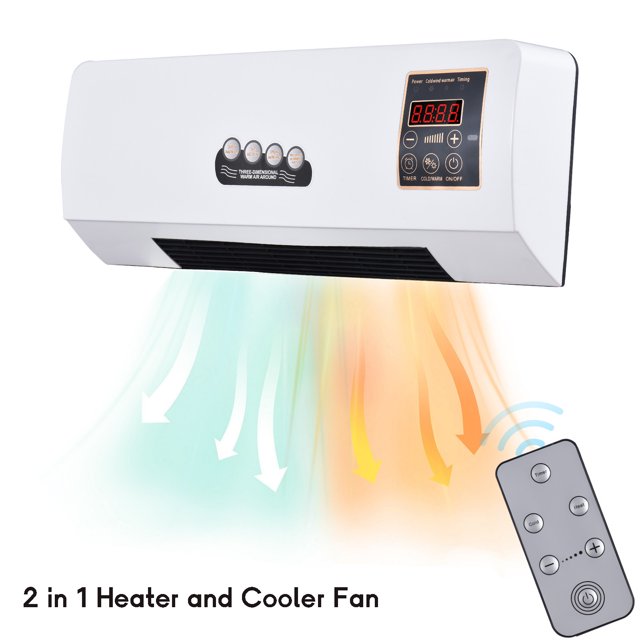 Vistreck Heater and Cooler Fan, Combo 2in1 Timing Function Heating