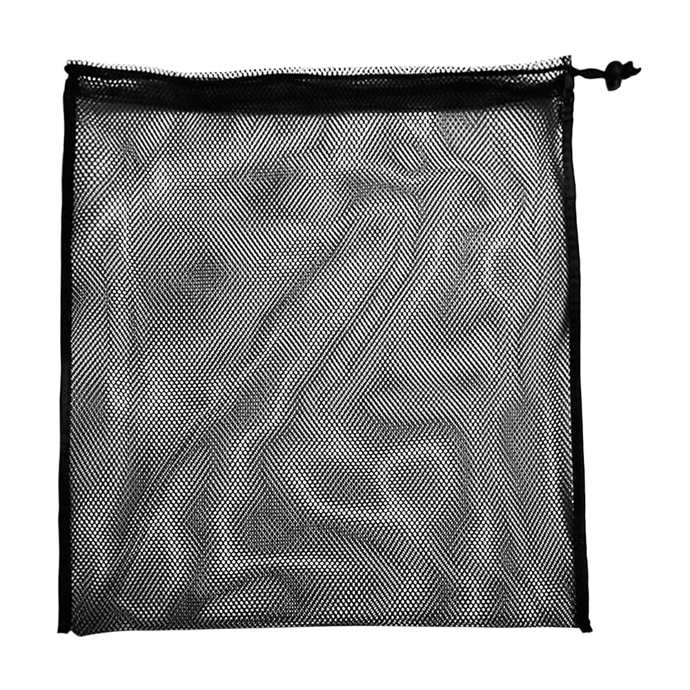 Vistreck Mesh Sports Equipment Bag Drawstring Storage Sack for Tennis