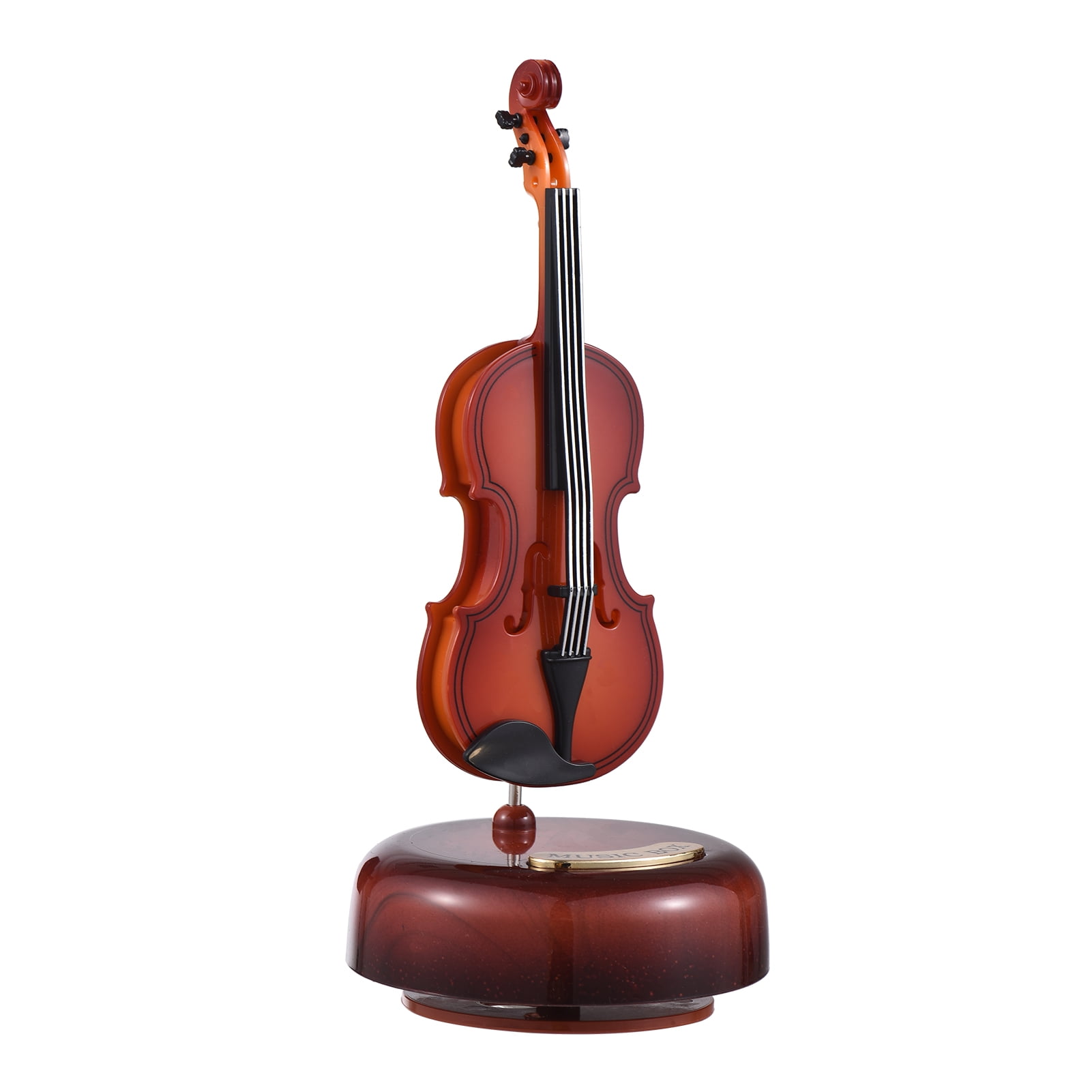 Vistreck Violin Music Box Classical Wind Up Musicbox Twirling Music Box