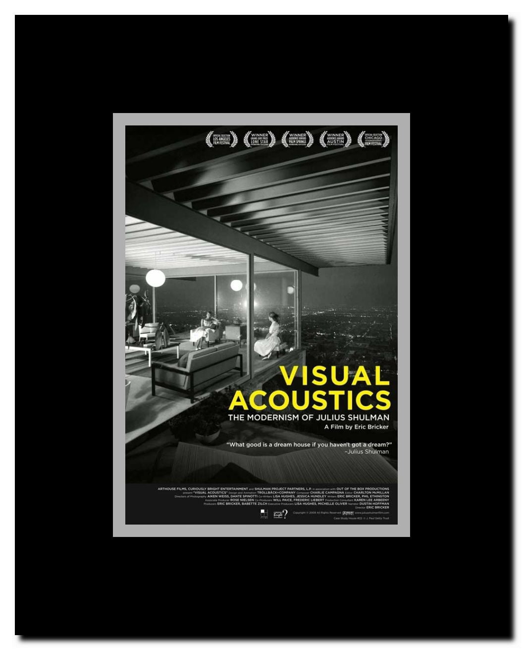 Visual Acoustics Framed Movie Poster