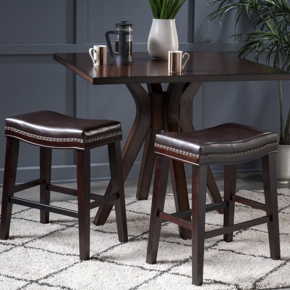 Visual Appeal & Versatility - Nailhead Trimmed Stools for Various Interior Spaces