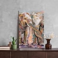 thumbnail image 1 of Visual Art Decor Elephant Painting Canvas Wall Art Multiple Sizes Perfect Gift, 1 of 11