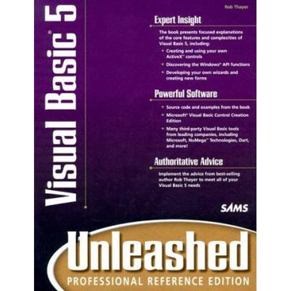 Pre-Owned Visual Basic 5 Unleashed : Professional Reference Edition 9780672312977 /