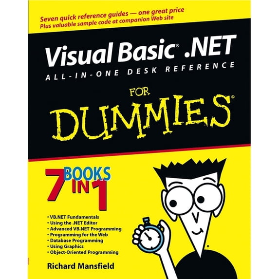 For Dummies Visual Basic .Net All in One Desk Reference for Dummies, (Paperback)