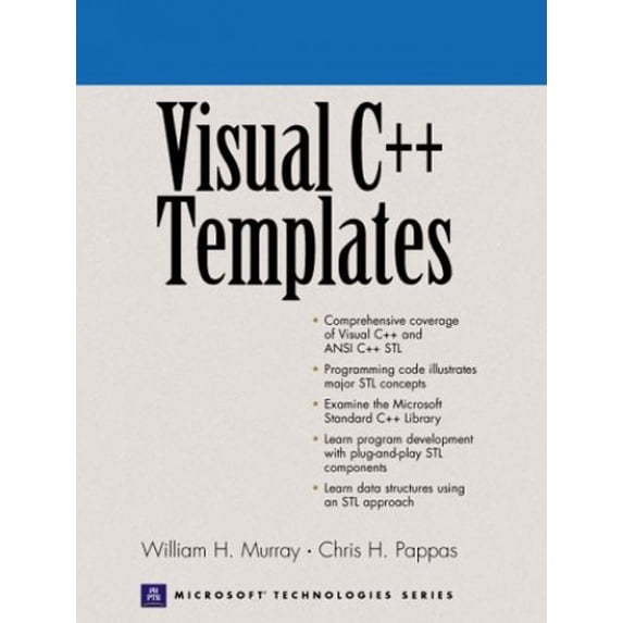 Pre-Owned Visual C++ Templates (Prentice Hall Ptr Microsoft Technologies Series) (Paperback) 0130224871 9780130224873