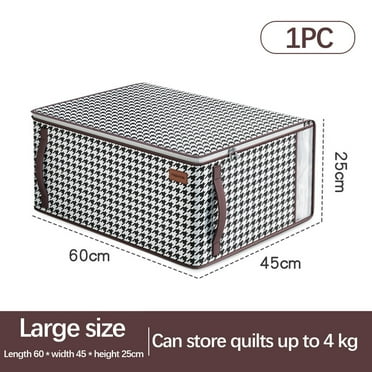 Visual Clothes Storage Bag Wardrobe Sorting Storage Box Portable Storage Bag Winter Quilt Storage Box
