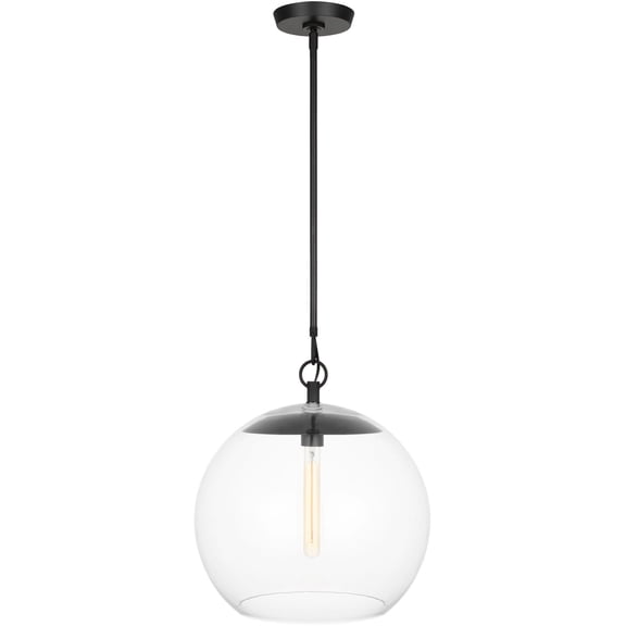 Open Box Visual Comfort Cp1041 Atlantic 16" Wide Pendant - Grey