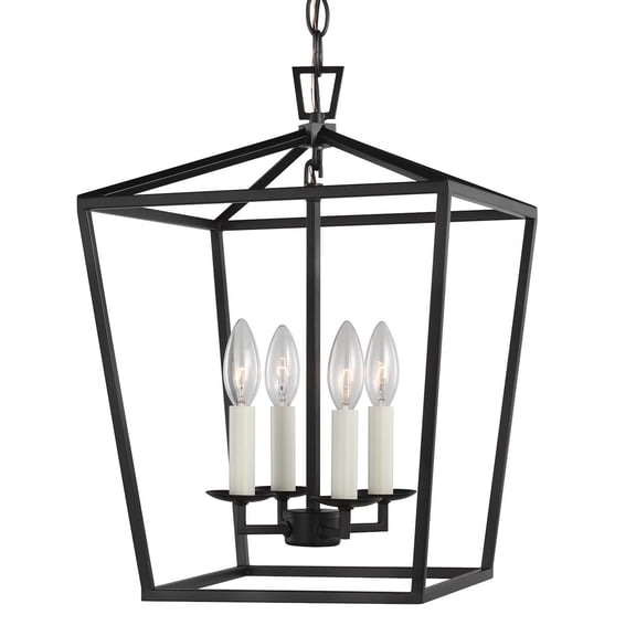 Visual Comfort Studio Collection - Dianna-4 Light Small Pendant-12.5 Inch wide