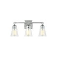 thumbnail image 1 of Visual Comfort Vs24703 Monterro 3 Light 22" Wide Vanity Light - Chrome, 1 of 7