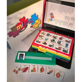 Visual Communication Book, 162 PECS- ASD Icon Picture Cards: Autism Language Vocabulary, Speech Articulation Therapy, ADHD & Apraxia Learning