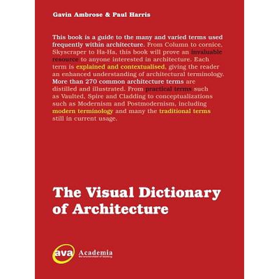 Pre-Owned The Visual Dictionary of Architecture (Paperback) by Gavin Ambrose, Paul Harris, Sally Stone
