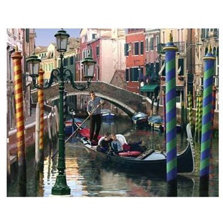Open Box Visual Echo 3D Effect Venice 3D Lenticular Puzzle 500Pc S4