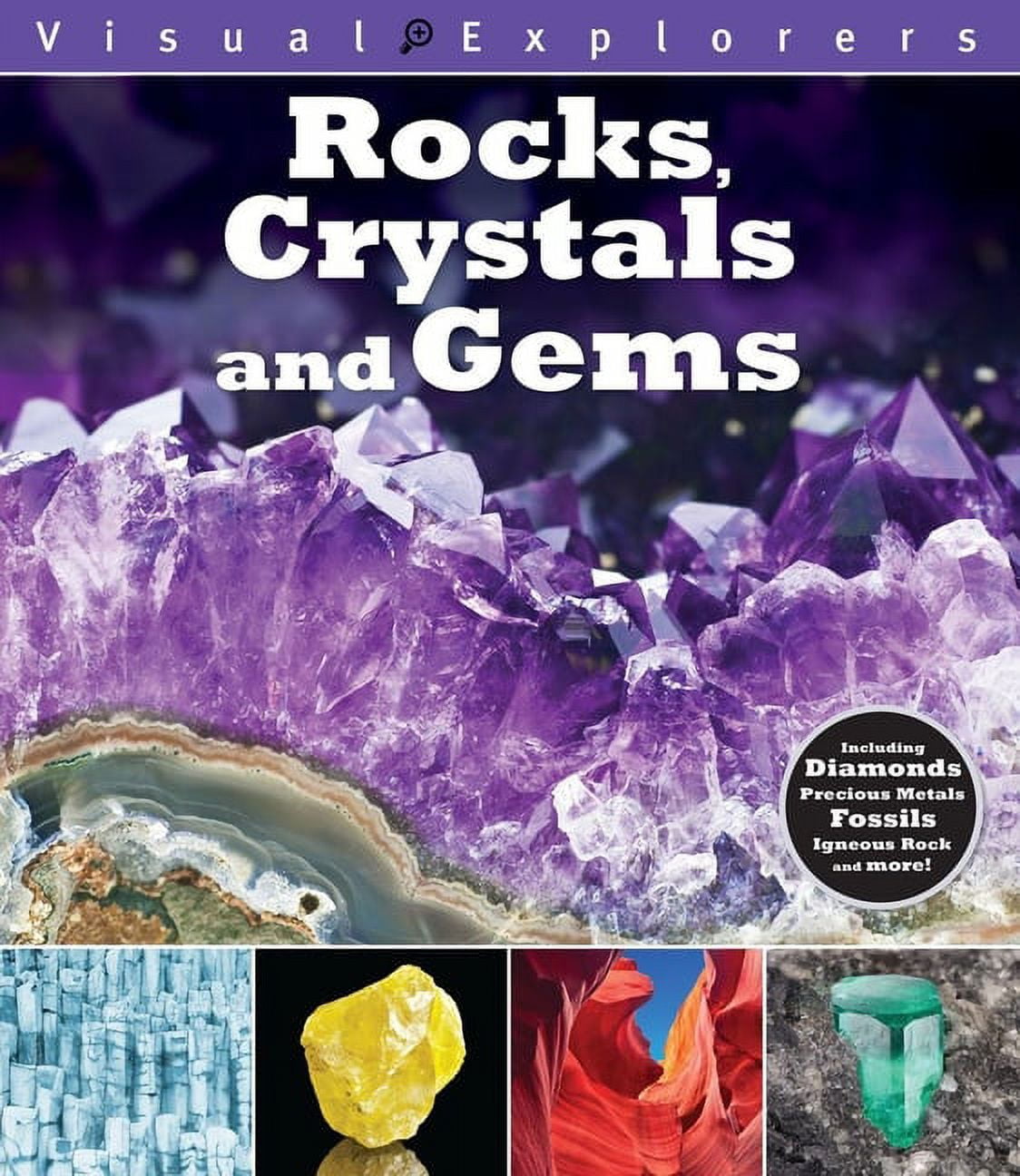 Visual Explorers Rocks, Crystals, and Gems Including Diamonds