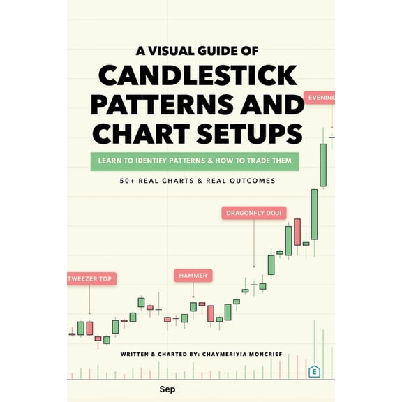 A Visual Guide of Candlestick Patterns and Chart Setups: Learn how to Identify Pattens and Trade them with 50+ Real Char, (Paperback)