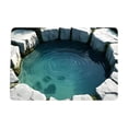 thumbnail image 1 of Visual Illusion Endless Abyss Pattern Non-Slip Doormat, 3D Optical Illusion Rug, Realistic Bottomless Hole Area Rugs, Abyss Carpet for Floor Door Mat, Ground Crack for Home Decoration, 1 of 6