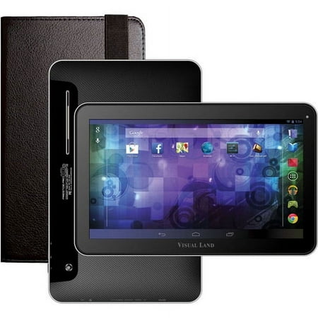 Visual Land Prestige 10D 10.1" Tablet, 16GB, Wi-Fi, Black