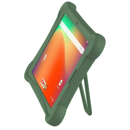 Visual Land Prestige Elite 10QH 10.1" HD IPS Android 13 Quad-Core Tablet, 128GB Storage, 2GB RAM, with Protective Case – Green
