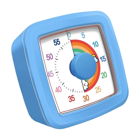 Visual Learning Timers For Kids Time Management Skill Development Rainbows Clock Release Design