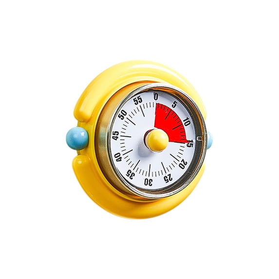 Visual Mechanical Kitchen Timer, 60-Minute Cooking Reminder Tool ...