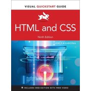 Visual QuickStart Guides HTML and CSS: Visual QuickStart Guide, (Paperback)
