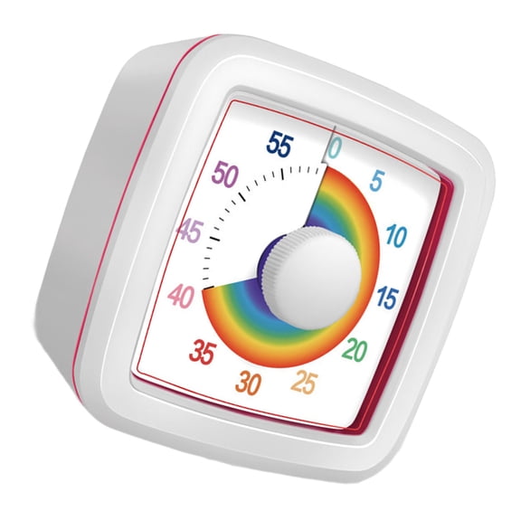 Visual Rainbow Timer For Child Learning Time Management Tool With Colorful Display And Easy Operations