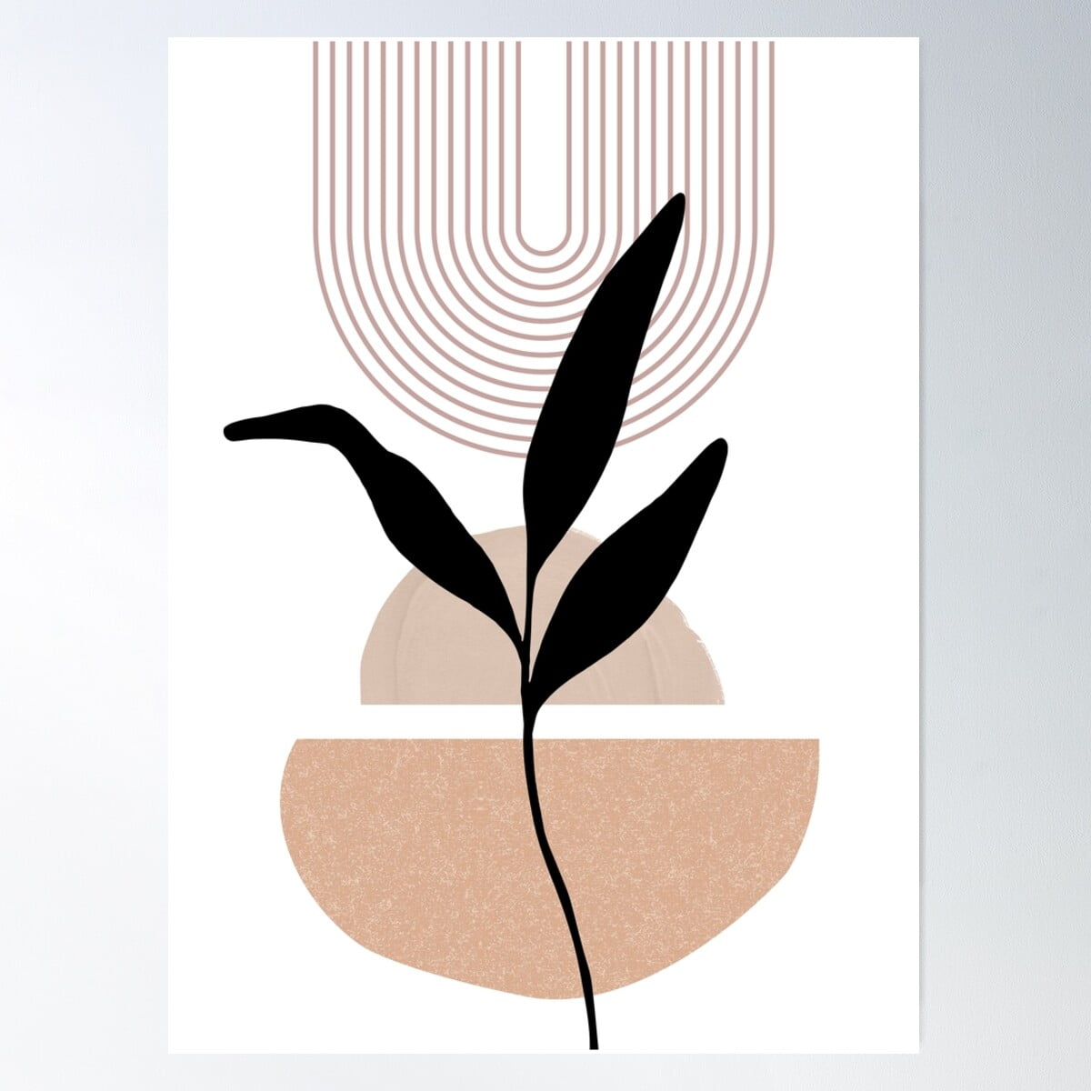 Visual Riddles: Abstract Triptych Enigma Poster Wall Art, Modern Wall ...