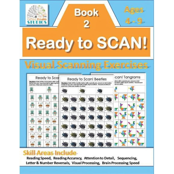 Visual Scanning Exercises: Ready to Scan!: Visual Scanning Exercises for Students (Paperback)