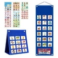 thumbnail image 1 of Visual Schedule Chart Double Side Weekly Planner Chore Chart Kid Learning Materials Routine Chart for Toddler, 1 of 6