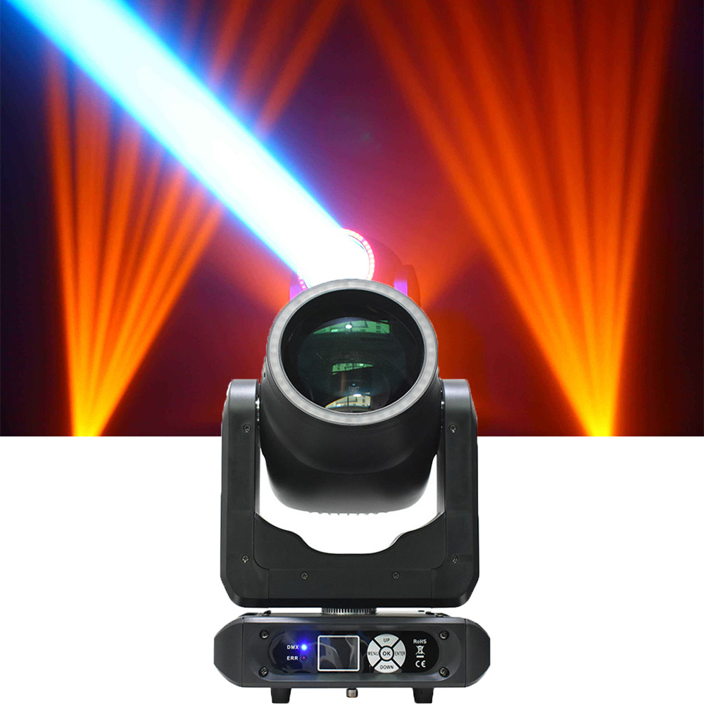 Visual Show  Professional 200W LED Beam Moving Stage Light  with Stirp Wash Led Gobo for Club Party