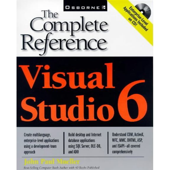 Pre-Owned Visual Studio 6: The Complete Reference (Unknown) 0078825830 9780078825835