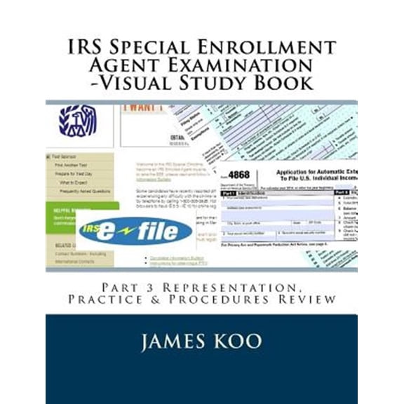 Pre-Owned Visual Study Book IRS Special Enrollment Agent Examination -Part 3: Representation, Practice & Procedures Review, Book 3, (Paperback)