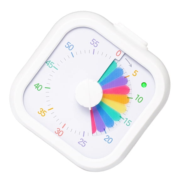 Visual Timer for Kids 60 Minutes Time Digital Timer Countdown with Quiet Pause Function for Classroom Kitchen Study Cooking Meetings