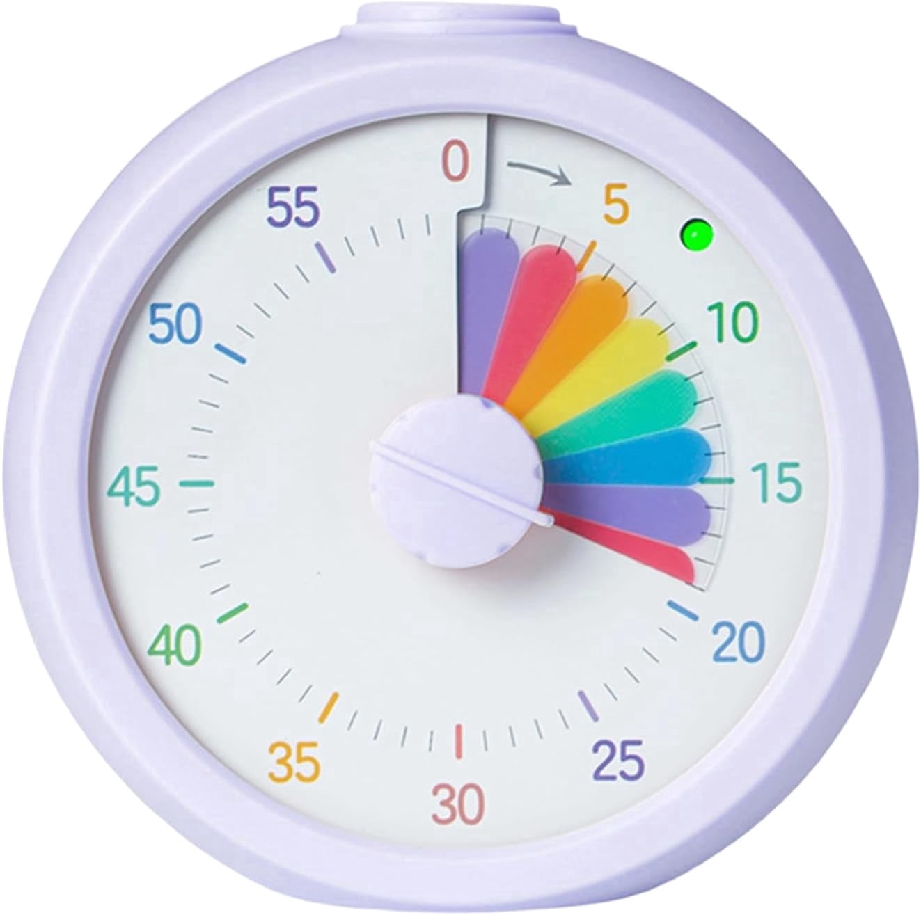 Visual Timer, Countdown Self-disciplined Timer Alarm Clock, Silent ...