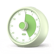 Visual Timer for Kids 60-Minute - Countdown Timer with Optional Alarm, Focus Tool for ADHD & Autism, Time Management for Homework, Chores, Office, Kitchen, Teaching & Study Routines