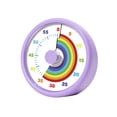 thumbnail image 1 of Visual Timer for Kids and Adults, 60-Minute Countdown Clock for Time Management, Silent Study Tool for Classroom and Office, Portable Productivity Timer for Pomodoro and Tasking, 1 of 3