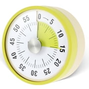 Visual Timer for Kids and Adults,60 Minutes Countdown Kitchen Timer,Time Management Tool for Kids Desk,Mechanical Clockwork No Battery Required,Study/Work/Cooking/Fitness