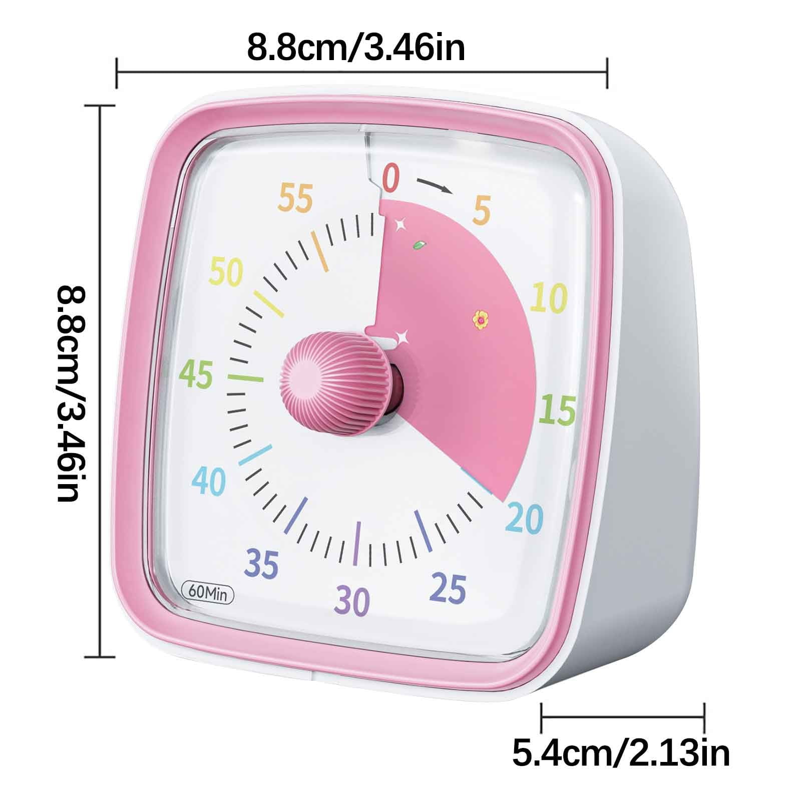 Visual Timer | Mini Electronic Timer with Visual Countdown Display for ...