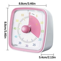 Visual Timer | Mini Electronic Timer with Visual Countdown Display for Kids & Students | Portable Study, Work & Sports Time Management Tool | 1 Count
