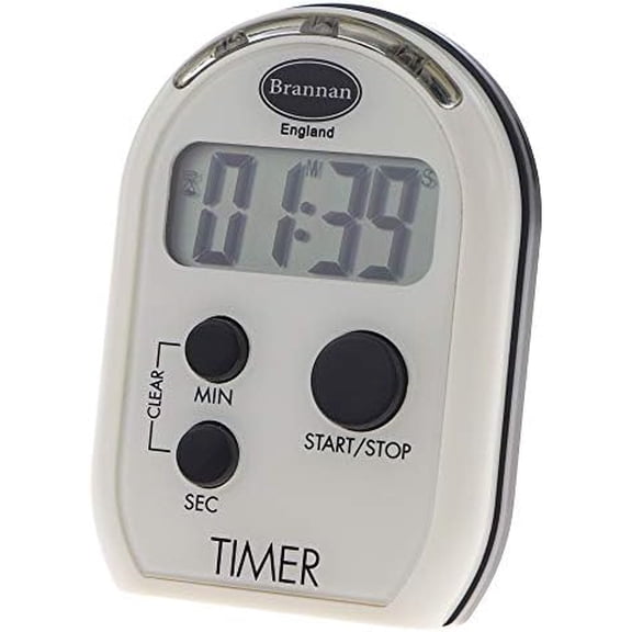 Visual Timer Multi Function with Vibrating Audible and Flashing Alarm - Seniors Countdown Timer Ideal for The Visually and Hearing Impaired