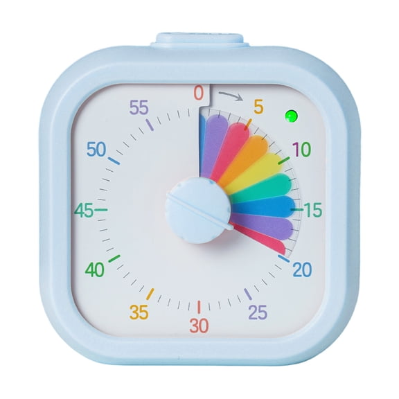 Visual Timer for Kids 60 Minutes Time Digital Timer Countdown with Quiet Pause Function for Classroom Kitchen Study Cooking Meetings