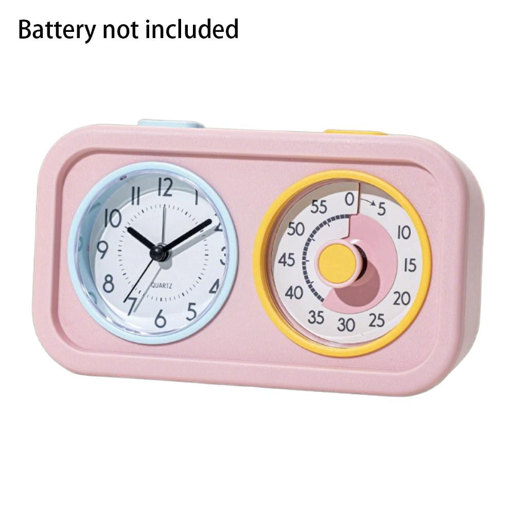 Homework Timer Adult Visual Timer for Kids with Clock β 60-Minute Dual Screen Countdown ...