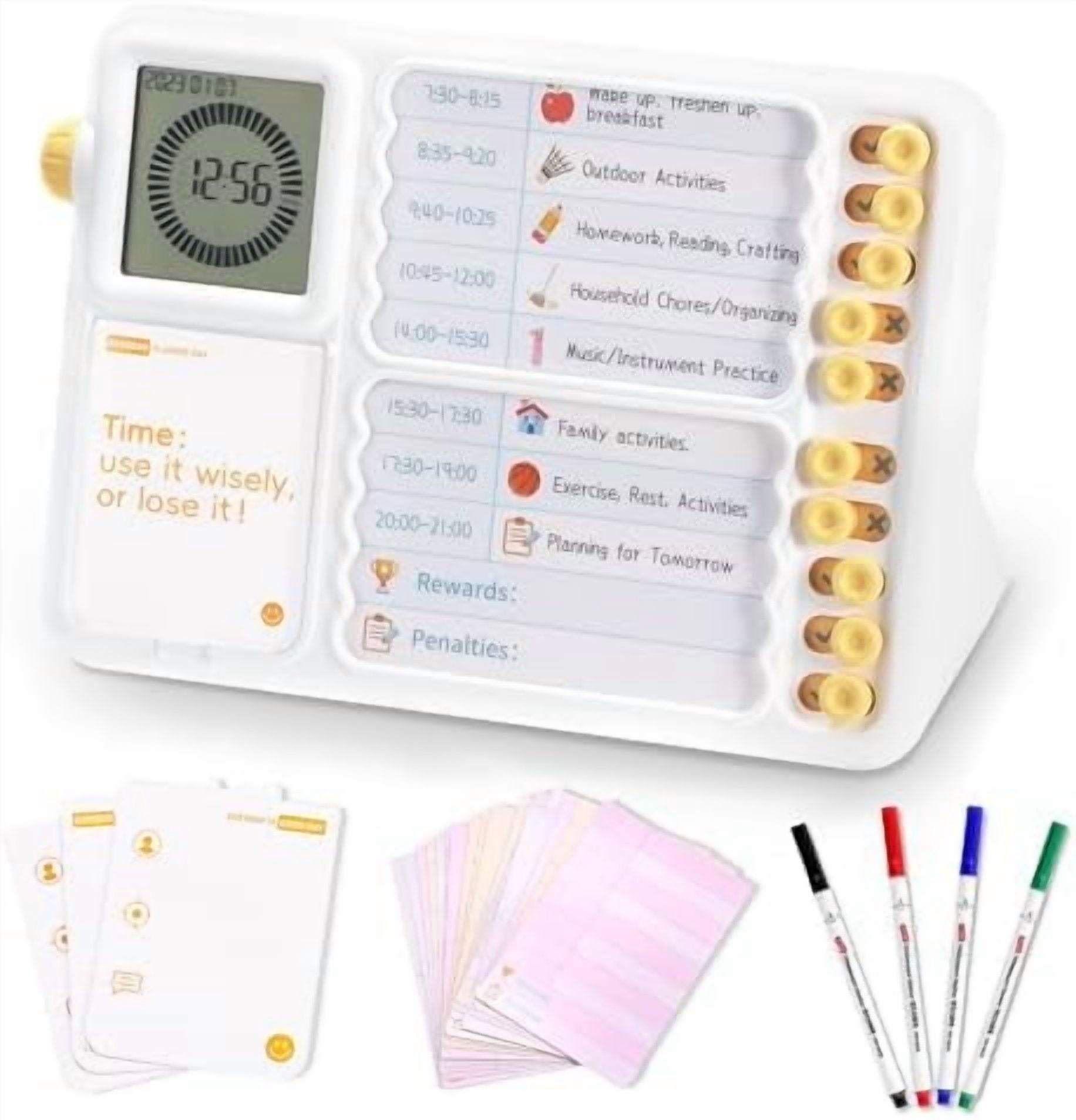 Visual Timer for Kids with Planning Board ADHD Tools Schedule for Kids ...