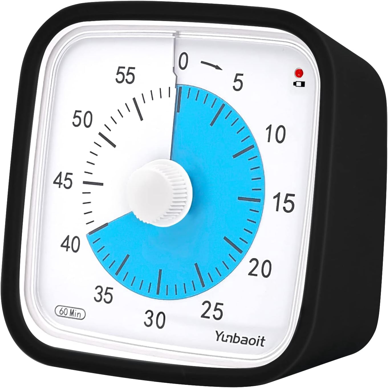 Visual Timer with Protective Case, Rainbow Disk 60 Minute Countdown ...