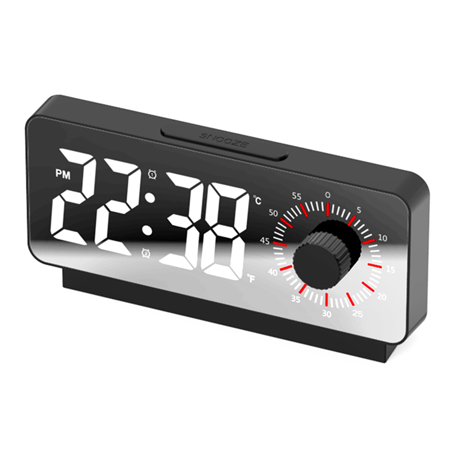 Visual alarm clock Time display LED screen countdown clock alarm clock