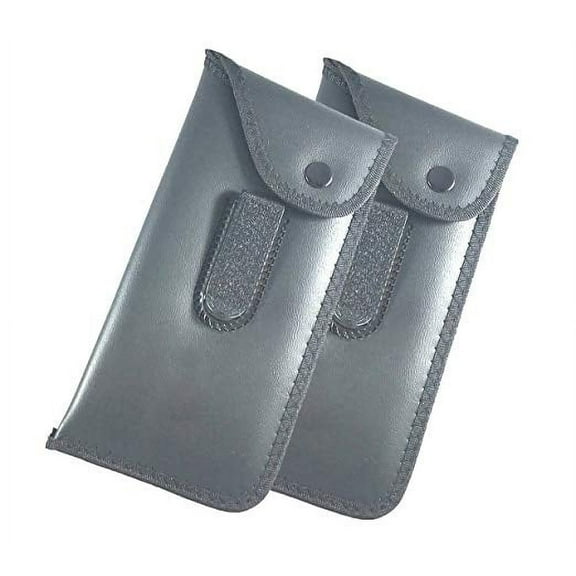 Visualeyewear Black Flap Faux Leather case, Good for Eyeglasses and Readers Unisex, For Men and Women (2)